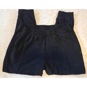 Women's Black Fleece Jogger Pants - Size XXL